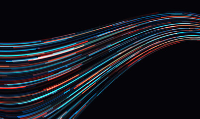 Wall Mural - vector glitch background.