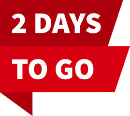 2 days to go red label