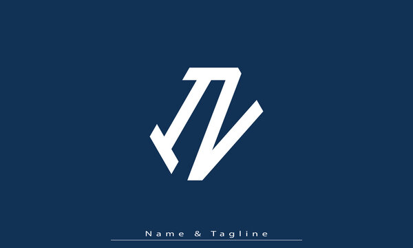 Alphabet letters Initials Monogram logo IV , VI