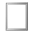 © dekzer007 - 3D frame. Silver frame. 3D decoration.