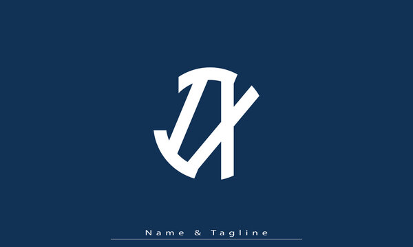 Alphabet letters Initials Monogram logo IX , XI