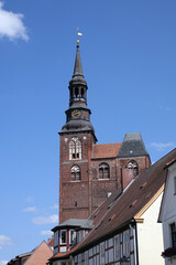 Canvas Print - Kirche in Tangermünde