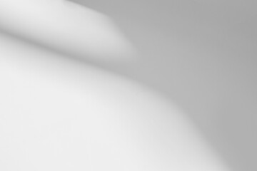 Poster - gray shadow and light blur abstract background on white wall from window. architecture dark shadows 