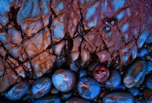 Pebbles Inside In Rock
