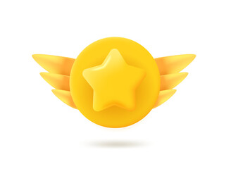 Poster - Gold rating star