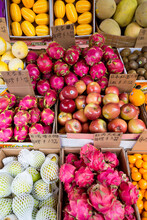 Tropical Fruits At Farmers Market