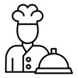Caterer Icon Style