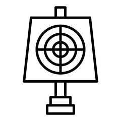 Sticker - Target Icon Style