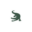 © xbudhong - Crocodile icon logo design illustration