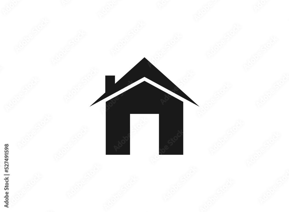 Home icon vector for web, computer and mobile app. Stock Vector | Adobe ...