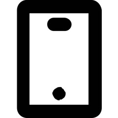 Canvas Print - Smartphone Vector Icon