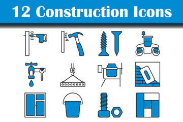 Sticker - Construction Icon Set