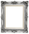 © jakkapan - Blank of vintage metal picture frame isolate for design