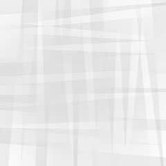 Fototapete - Abstract white and gray gradient background. Modern minimalist design. Vector illustration with simple shapes like circle, square, rectangle. Monochrome light 3d futuristic design