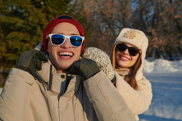 Poster - cheerful young people