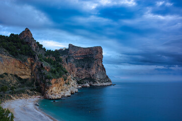 Wall Mural - The cove of the Cueva dels Arcs in Alicante