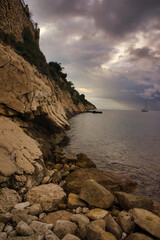 Sticker - The cove of the Cueva dels Arcs in Alicante