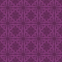 Wallpaper In The Style Of Baroque. Abstract Ethnic Pattern. Abstract Purple  Pattern.Design For Decorating, Background, Wallpaper, Illustration, Fabric, Clothing, Batik, Carpet, Embroidery.