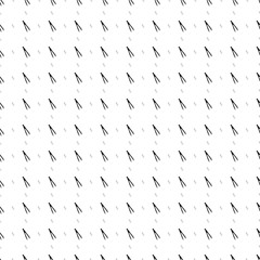 Poster - Square seamless background pattern from black compass dividers are different sizes and opacity. The pattern is evenly filled. Vector illustration on white background