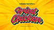 Fried Chicken Text Effect