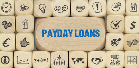 Wall Mural - Payday Loans