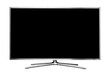 blank tv on stand isolated on transparent background