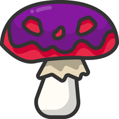 Poster - Mushroom icon