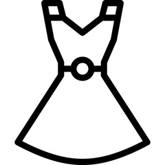 Poster - Party Dress Icon