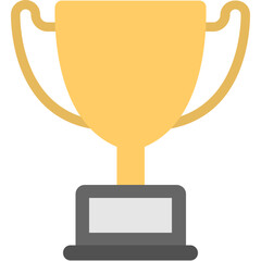 trophy vector icon