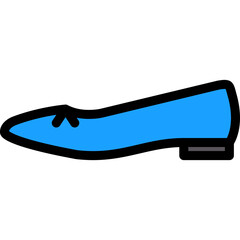 Poster - Flat Shoes Icon