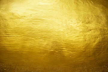 Poster - Golden texture peeling swelling abstract background.