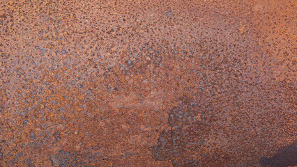 Wall Mural - Rusty texture that peels off abstract background.