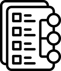 Poster - Work progress icon outline vector. Business incubator. Idea service