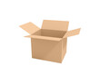 © Xvector - Transparent Cardboard Delivery Box Packaging Tape Image