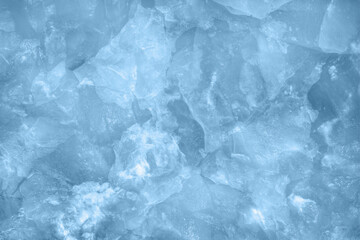 Wall Mural - a close-up of the layered surface of a blue glacier - knud rasmussen glacier near kulusuk - greenlan