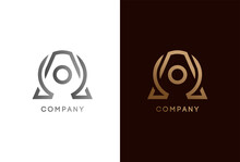 Alpha Omega Logo Design Inspiration, Vector Illustration