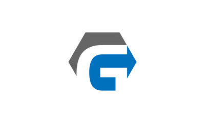 Poster - Go and Letter G Icon Vector Logo Template Illustration Design.