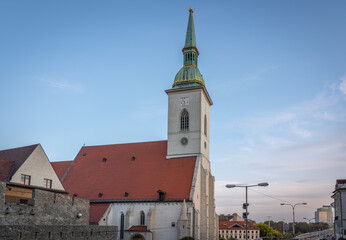 Poster - St. Martin Cathedral - Bratislava, Slovakia