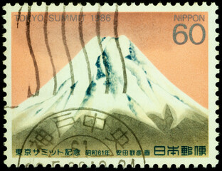 Sticker - Mount Fuji in Early Morning by Yukihiko Yasuda