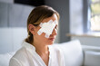 © Andrey Popov - Eye First Aid Care. Medicine Plaster