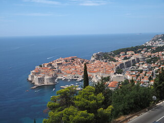 Wall Mural - Dubrovnik is a Croatian city on the Adriatic coast