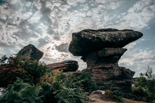 Rocks And Sun, Brimham Rocks