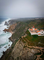 Cabo da Roca, Portugal. Western most port of continental Europe