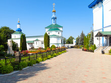 Temple Consecrated In Honor Of The Reverend Fathers Beaten In Sinai And Raifa In Raifa Bogoroditsky Monastery. It Is The Largest Active Male Monastery Of Kazan Diocese Of Russian Orthodox Church