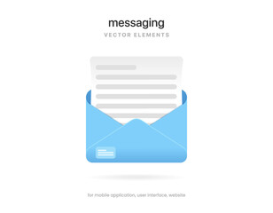 Poster - 3d blue folder icon isolated on white background. File transfer icon. Paper, letter, document symbol. 3d file icon. Binder sign modern, simple, vector, icon for website design, mobile app, ui.