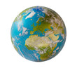 Planet Earth, the globe centred on Europe 3d-illustration. elements of this image furnished by NASA
