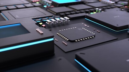 components of computing power on a chip . the concept of next-generation computer technology