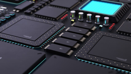 components of computing power on a chip . the concept of next-generation computer technology