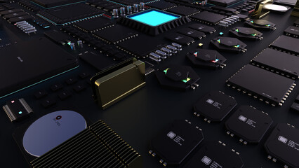 components of computing power on a chip . the concept of next-generation computer technology