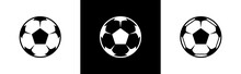 Soccer Ball Icon. Football Symbol Sign For Sports Apps And Websites